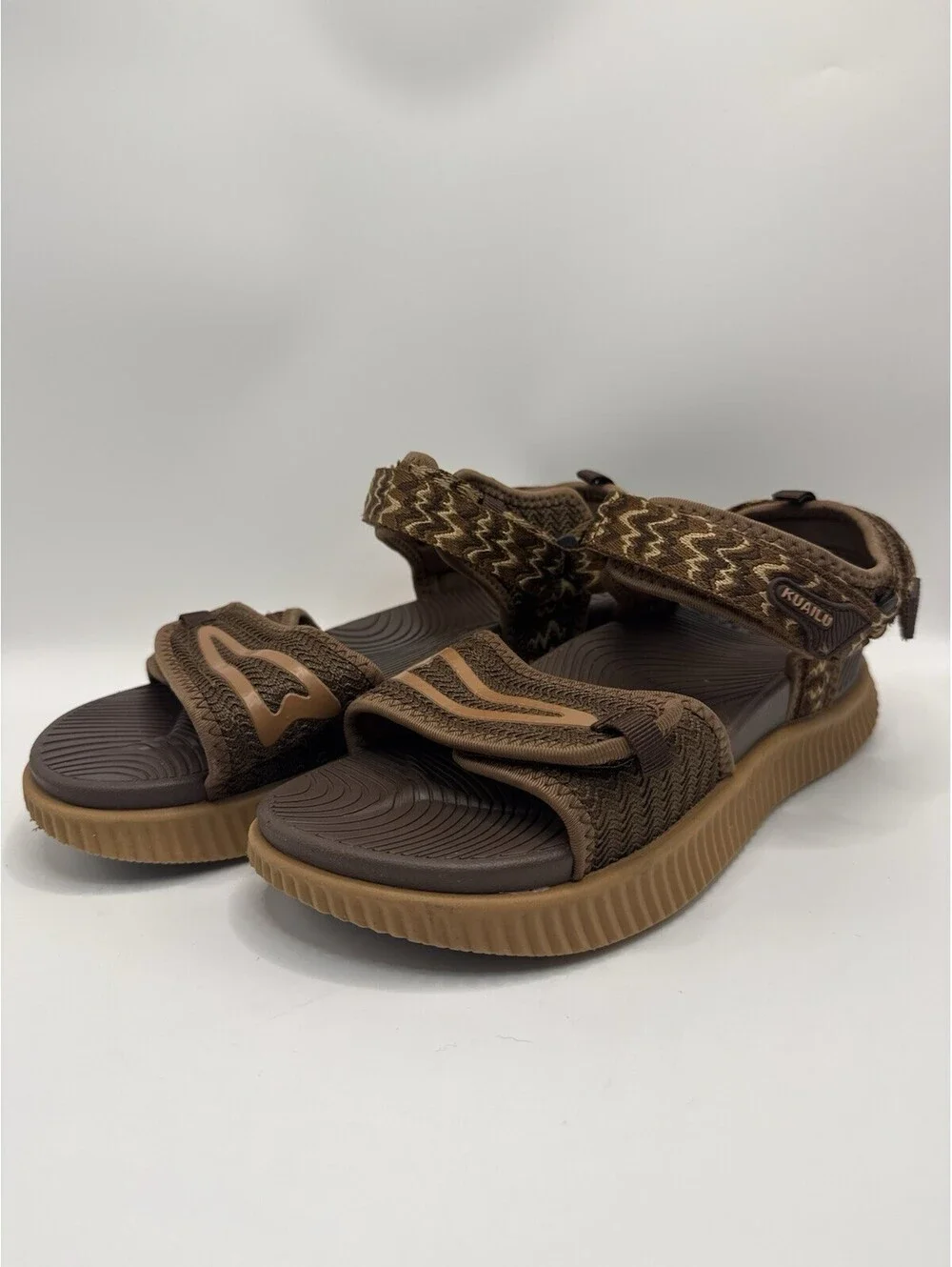 Kuailu Orthopedic Women’s Walking Sandals Arch Support Hiking & Water Sz 8